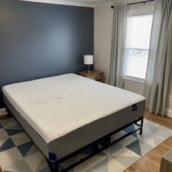 Nectar Memory Foam Mattress + Heavy-Duty Metal Frame (Costco EnForce) – Full Size