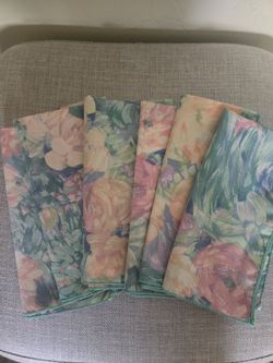 6 new washable napkins only $6!