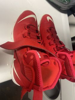 Alpha Cleats Like New Red And Yellow Football Size 11 Men Pickup Only 