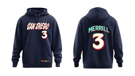 San Diego padres city connect hoodies