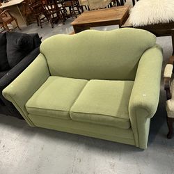 Green Loveseat Couch (in Store)