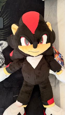 Shadow plushie sonic the hedgehog