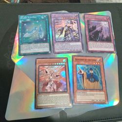  Yugioh! Fairy Cards Lot(5).  3 Secret Rares!!