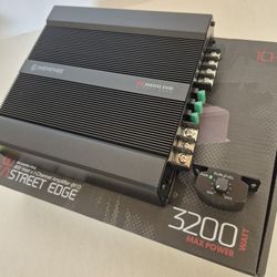 MEMPHIS 3200 WATTS MONOBLOCK 1 OHM STABLE BUILT IN CROSSOVER WITH BASS CONTROL CAR AMPLIFIER ( BRAND NEW PRICE IS LOWEST INSTALL NOT AVAILABLE )