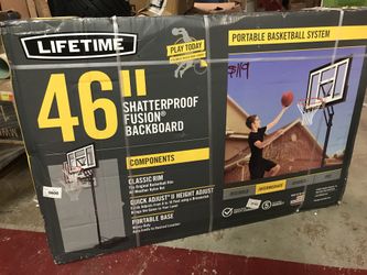 Brand New in Box Basketball System