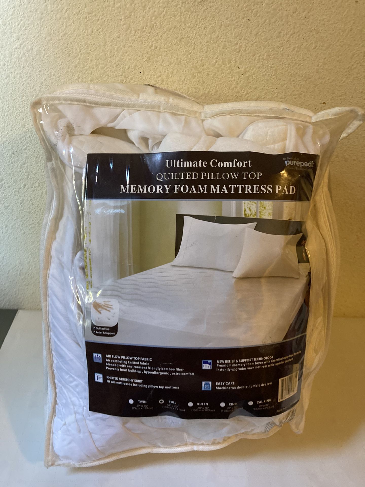 Mattress cover brand new from Macyโs Size Full ๐๐