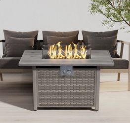 Fire Pit Table W/ Propane tank included