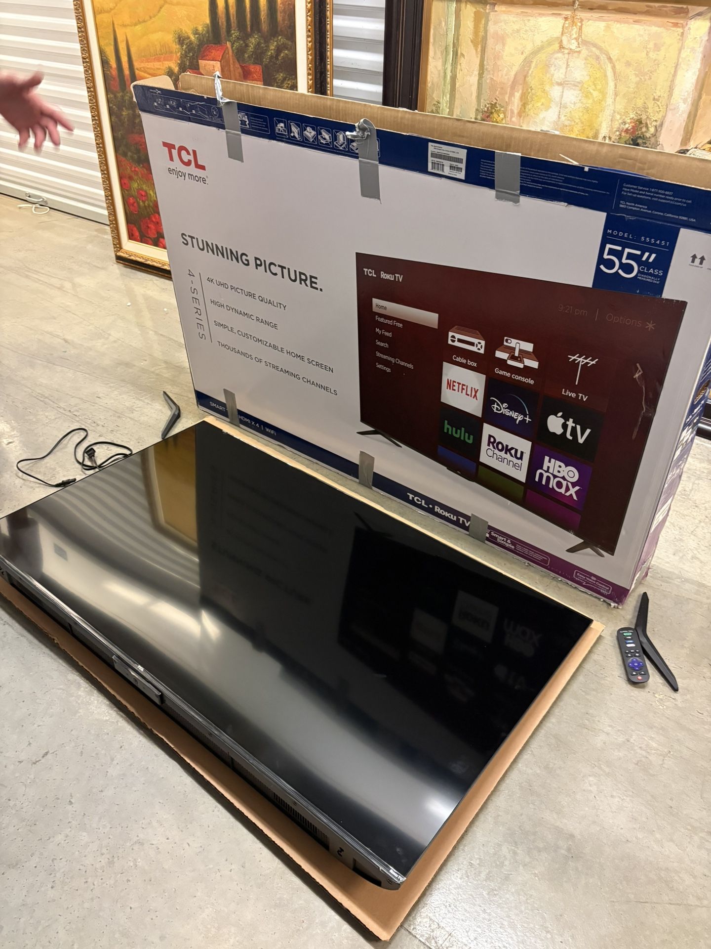 TLC 55 Inch Brand New Tv