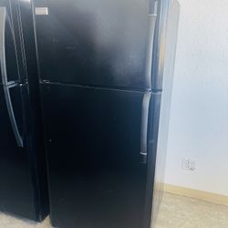 Black Frigidaire Refrigerator 