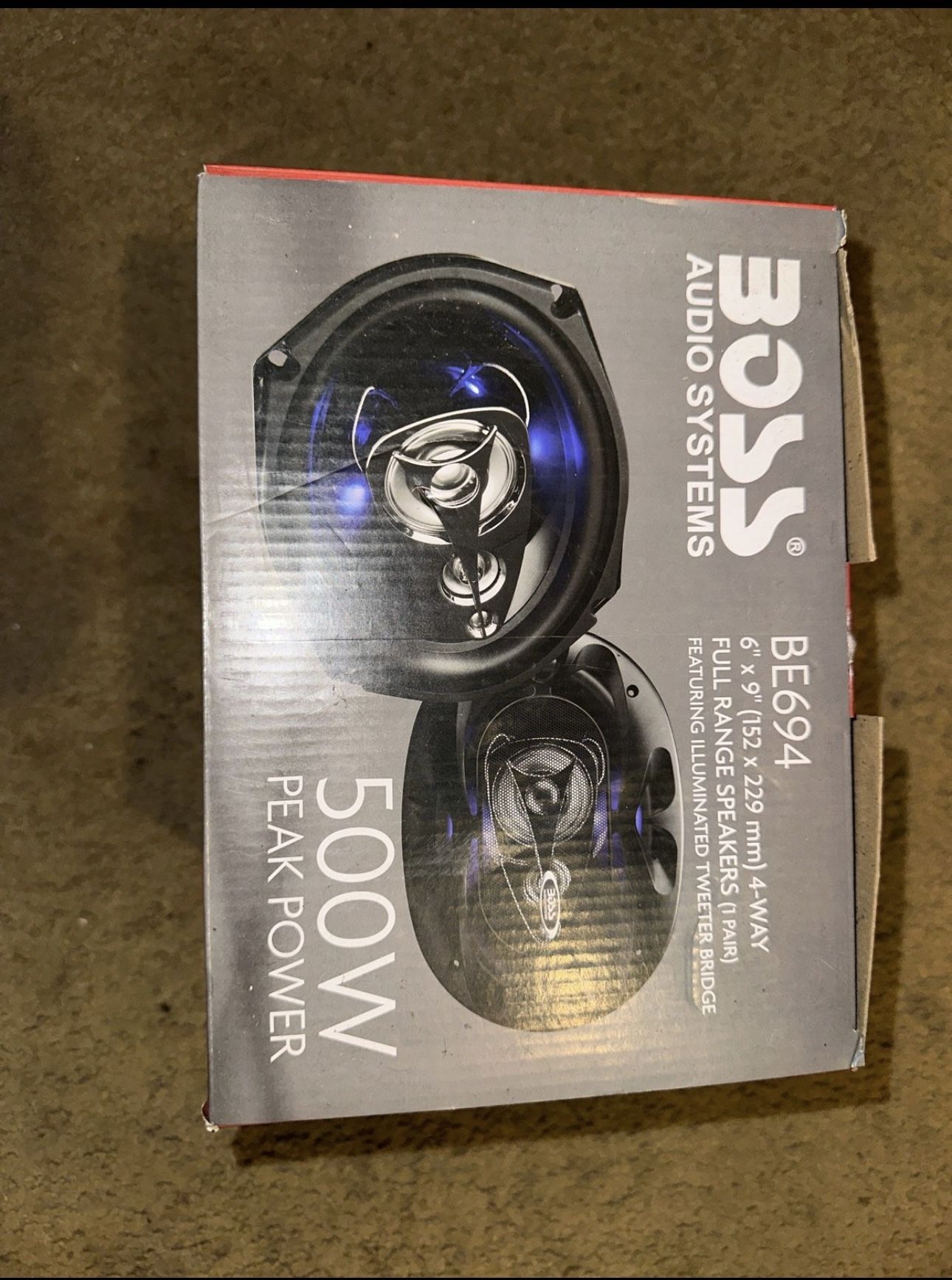 Boos audio systems BE694 6" x 9" (152 x 229 mm) 4 -way full range speakers