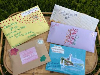 Junk Journal Crafty Grab Bag Envelopes Set of 5
