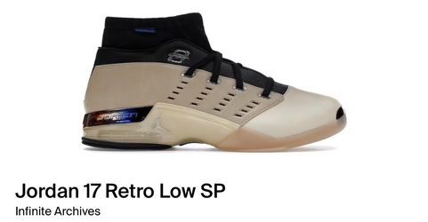 Jordan 17 Low Infinite Archives