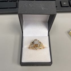 14k Diamond Ring 