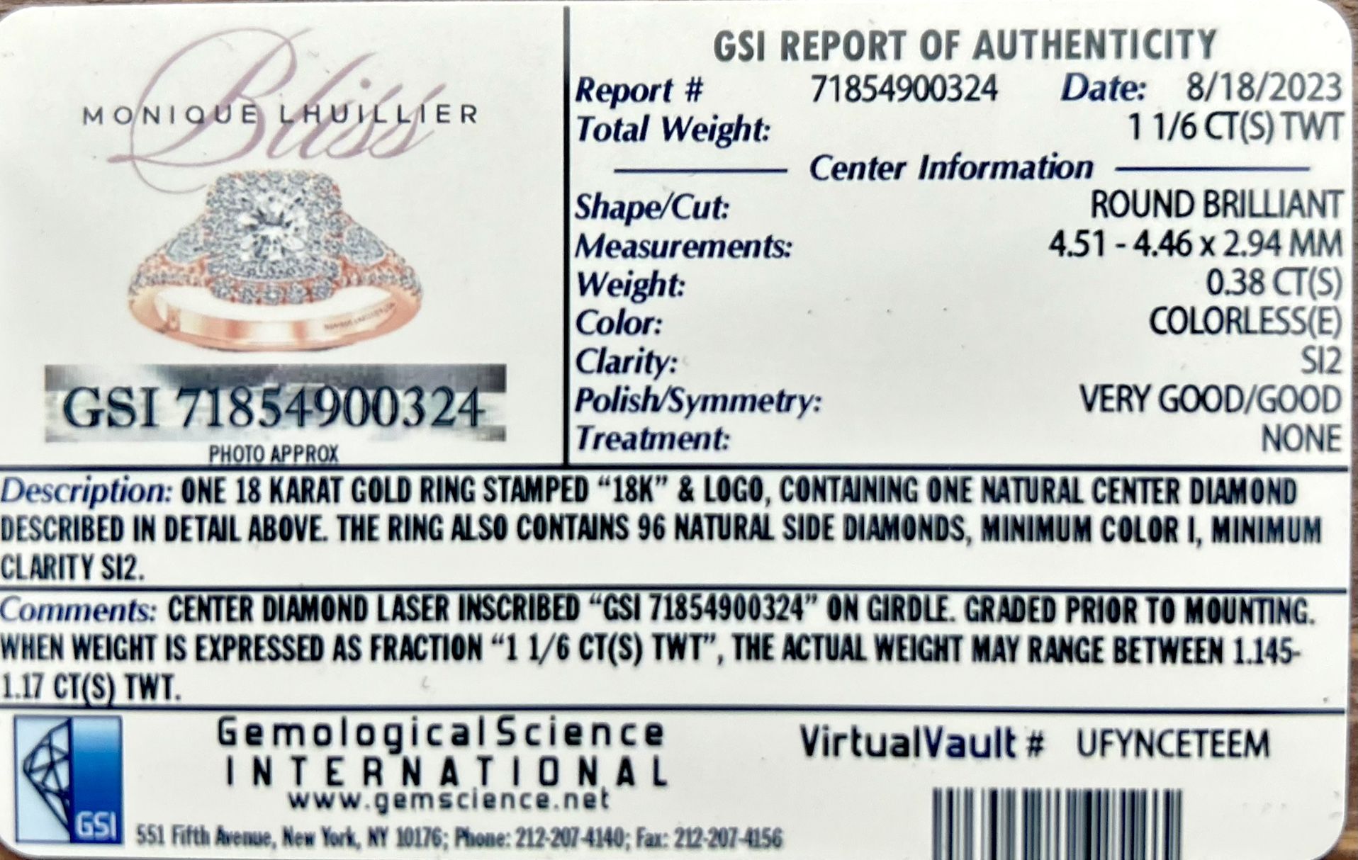 NEW $995 💍💎 Stunning Monique Lhuillier Diamond Halo Engagement Ring - New, 1.17ct 