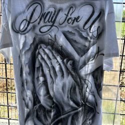 Pray For US Air Brush 
