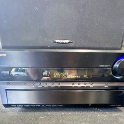 Onkyo TX-SR806 system With Speakers