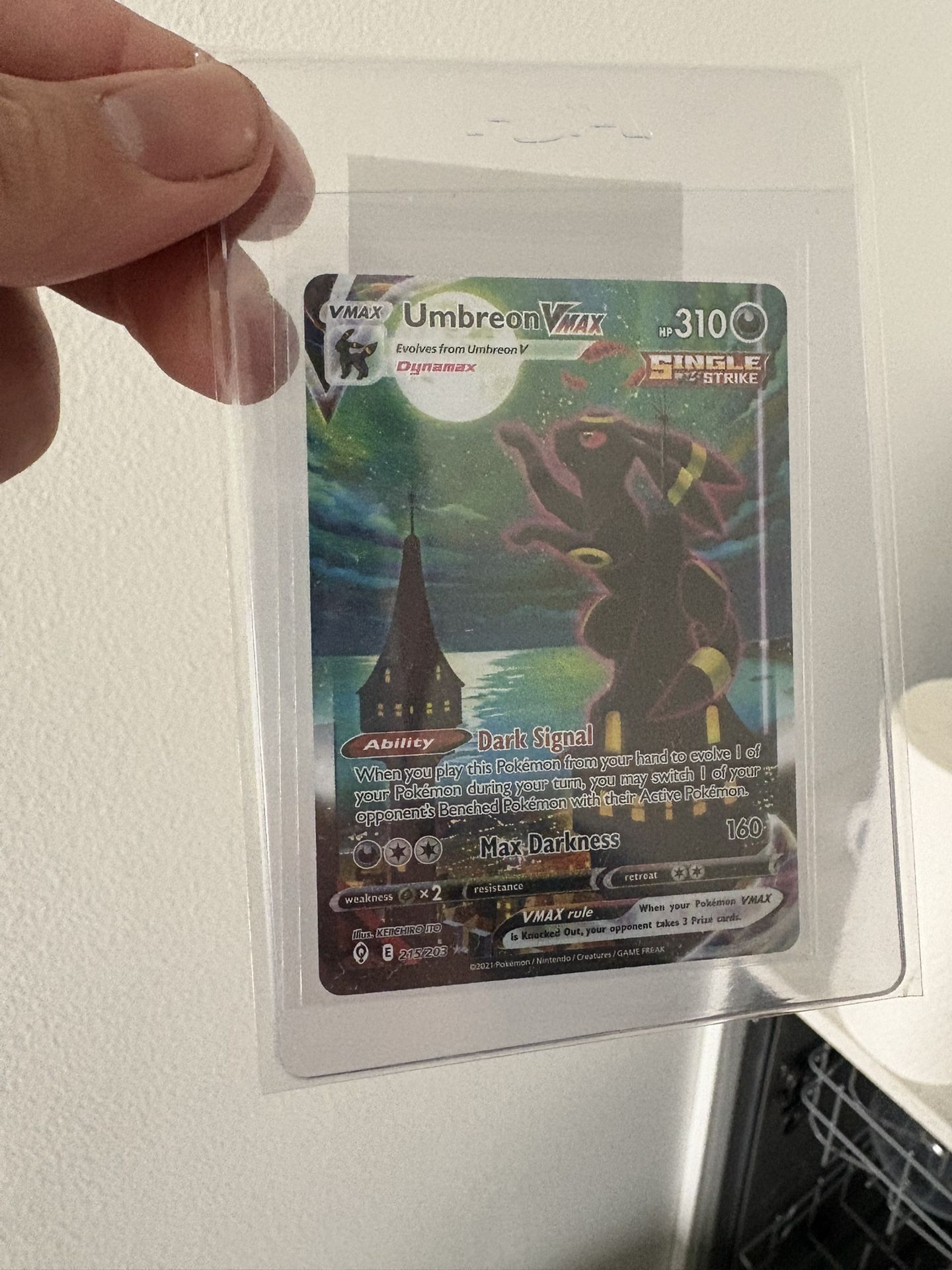 umbreon vmax alt art 215/203