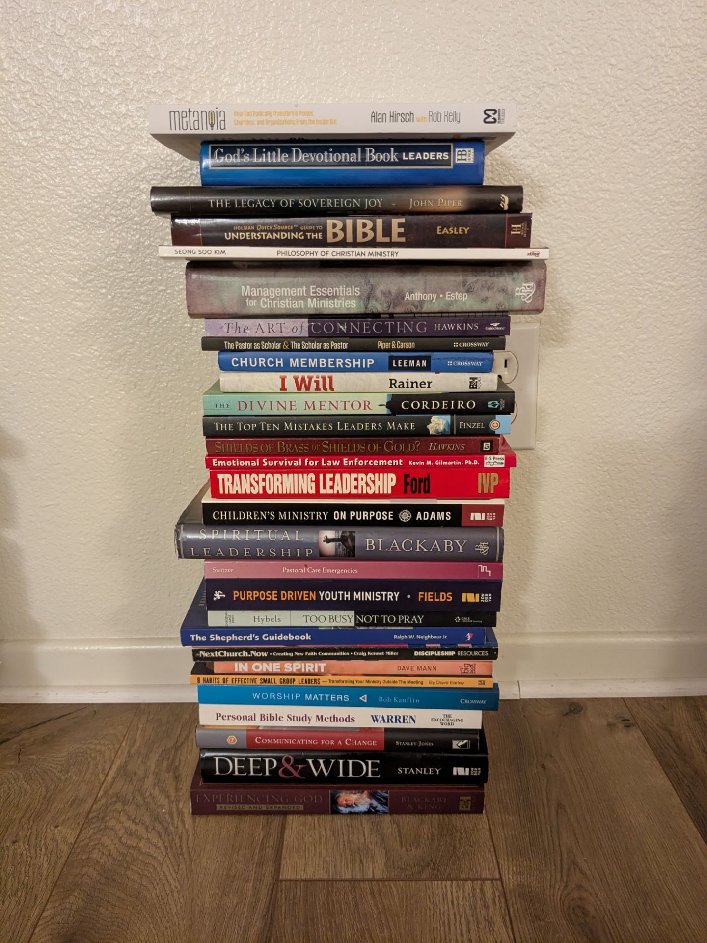 Christian Leadership & Ministry Book Lot (37 Books)