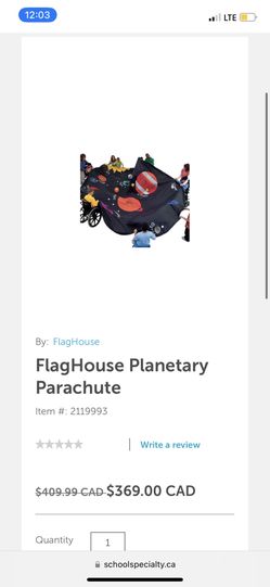 flag house planetary parachute