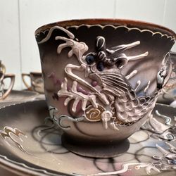 Moriage Dragonware Tea Set 18pc Japan