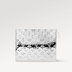Louis Vuitton Toilet Pouch in Silver