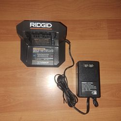 Ridgid 18v Charger 