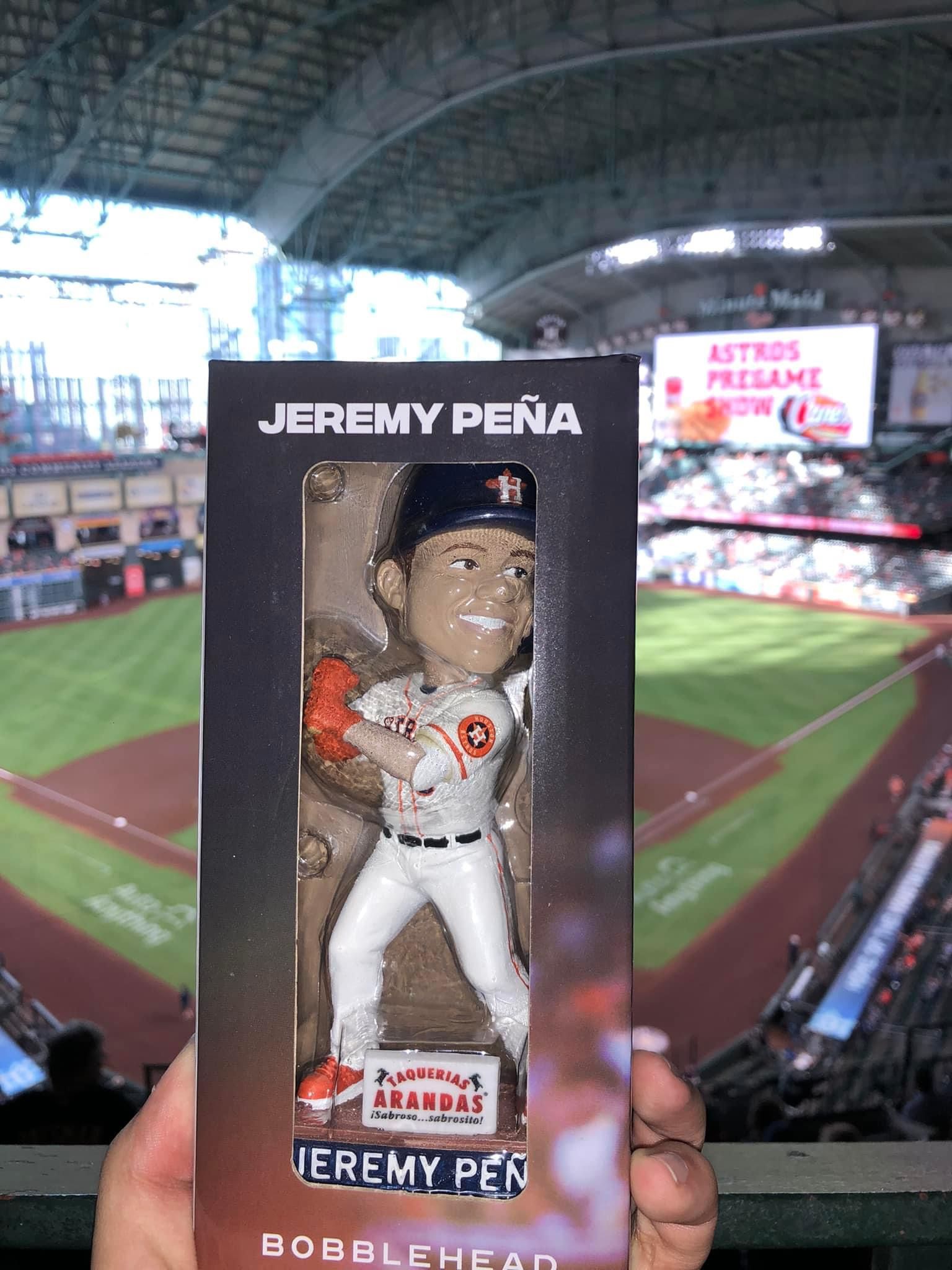 Jeremy Pena 2022 SGA 10/1/2022 Rookie Bobblehead Houston Astros New In Box!