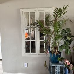 Set Of Two Window Mirrors Vintage 