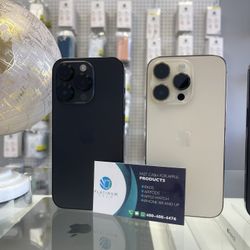 iPhone 14 Pro 128Gb Black And Gold Unlocked AirPods For Free