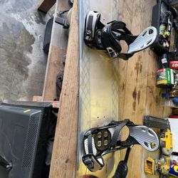 Morrow Snowboard With K2 Bindings 