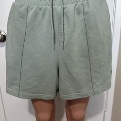 Puma Women’s Mint Green Shorts Size L