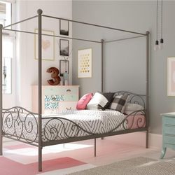 Full Size Canopy Bed Frame