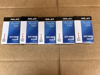 XLC Premium Bike Tubes 5-Pack 27.5” / 650B New!