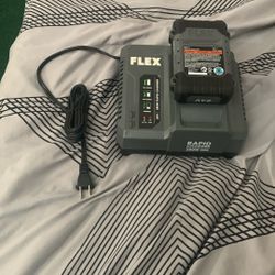 Flex battery w/charger 