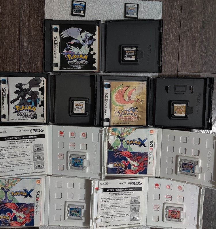 Pokémon games For The Nintendo 2DS And 3DS, Authentic.