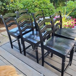Solid Wood Dining Chairs. 