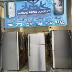 Nevera, Refrigerator Frigidaire, 30x30x66, Warranty 3 Months, Delivery Available 