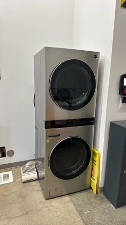Double stack Washing machine