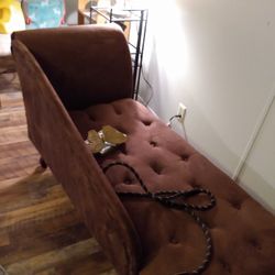 Brown suede Lounge