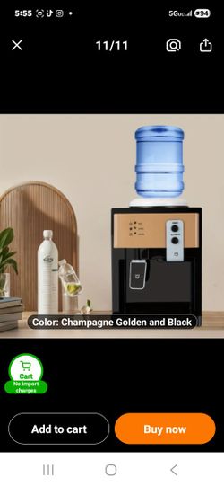 Top loading water cooler.