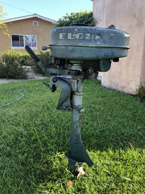 Elgin Outboard Boat Motor Vintage for Sale in San Diego, CA OfferUp