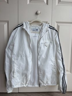 PRADA x adidas RE-NYLON jacket white jacket