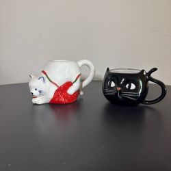 Cat mugs