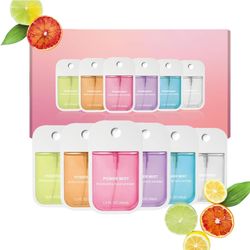6PCS Gentle Mist Ultra Soothing Hand Sanitizer Spray,1.3fl OZ,HYDRATING SCENTED"