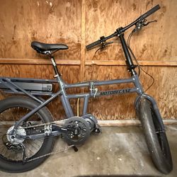 Motobecane 20” Folding Mid-Drive E-Bike