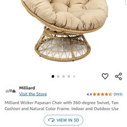 Wicker Papasan Chair 
