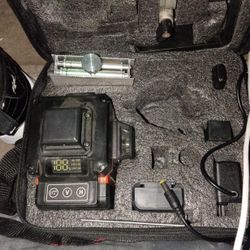 4D  16 Line  Green Laser Level Kit