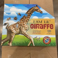 100 piece puzzle - giraffe
