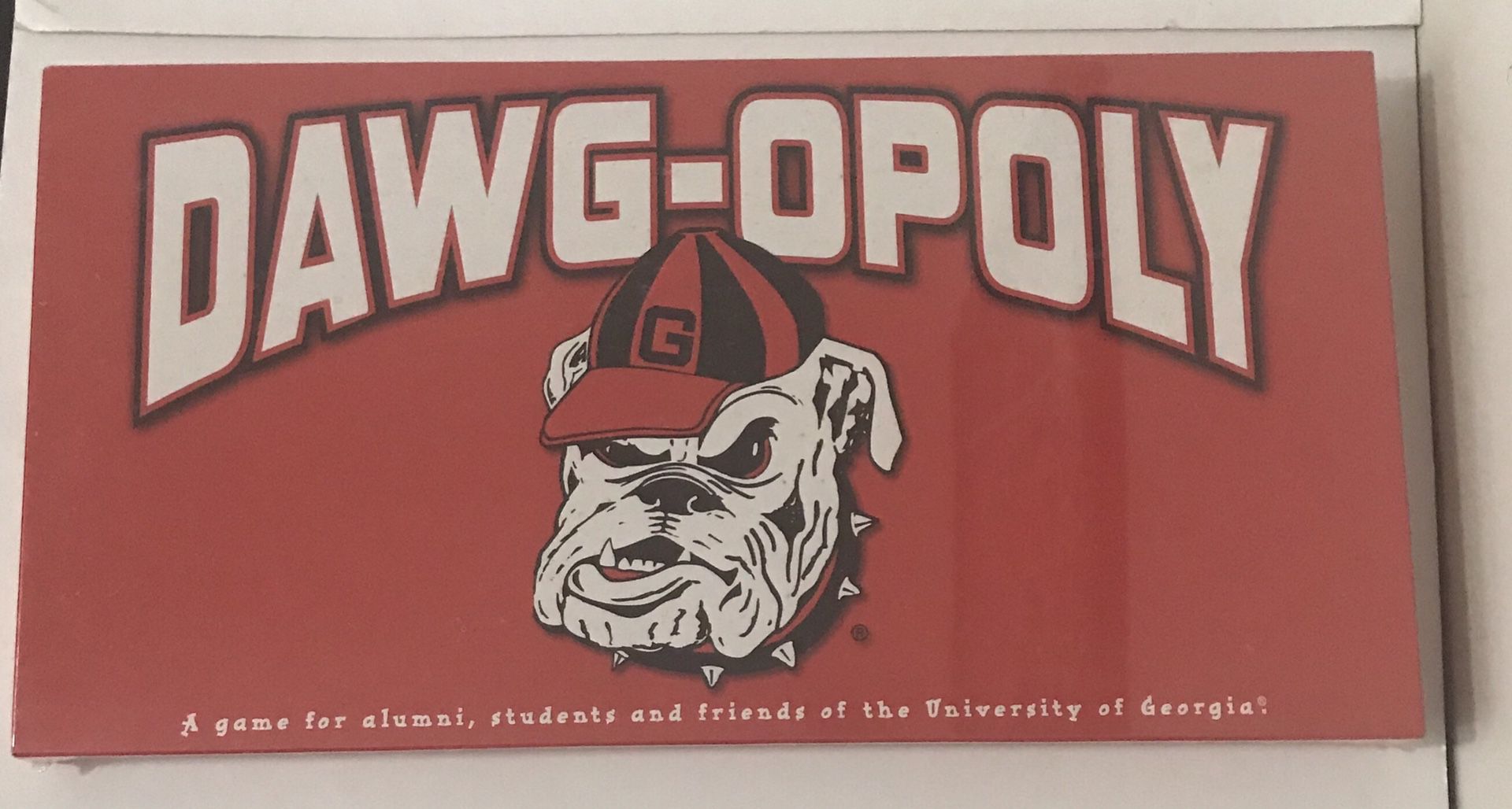 Dawgopoly University Of Georgia Bulldogs Board Game Complete
