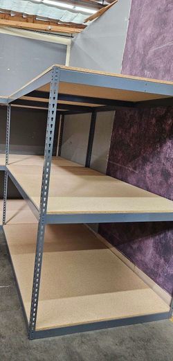 Heavy Duty Boltless Shelving Racks 72 in W x 48 in D Shelves Similar To Uline Delivery Available